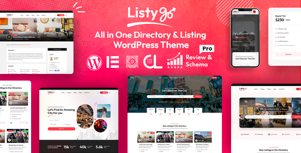Listygo – Directory and Listing WordPress Theme