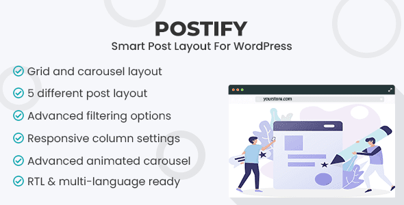 Postify – Smart Post Layout For WordPress