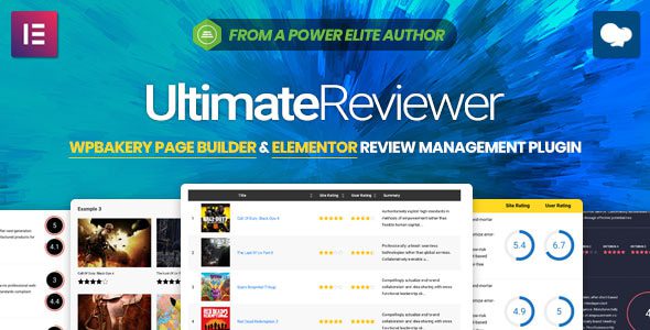 Ultimate Reviewer – Elementor and WPBakery Page Builder