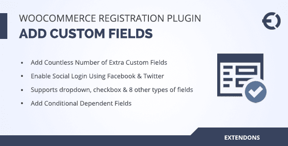 WooCommerce Registration Fields Plugin – Custom Signup Fields