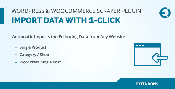 WordPress and WooCommerce Scraper