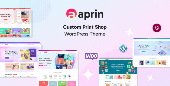 Aprin – Custom Print Shop WordPress Theme