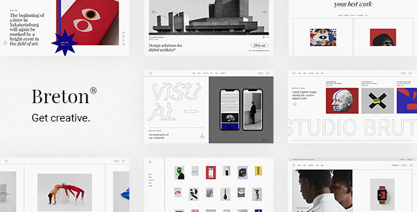 Breton – Creative Agency WordPress Theme