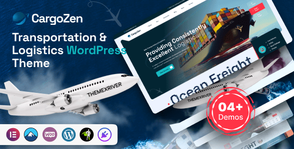 Cargozen – Transportation and Logistics WordPress Theme