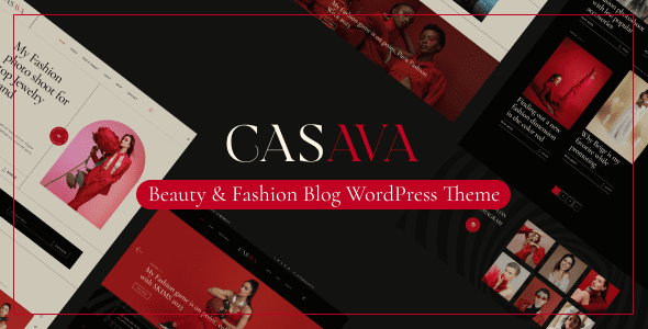 Casava – Beauty and Fashion Blog WordPress Theme