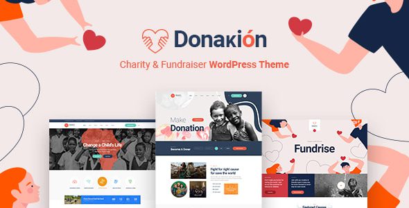 Donakion – Fundraising and Charity Foundation WordPress Theme
