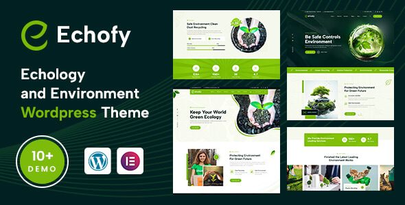 Echofy – Environment, Ecology and Solar Renewable Energy WordPress Theme