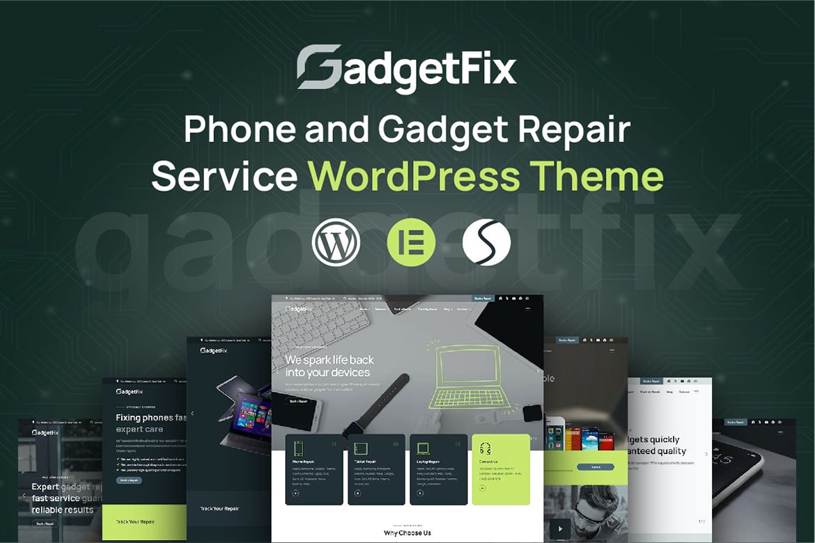 Gadgetfix – Gadget Repair Service WordPress Theme