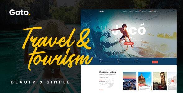 Goto – Tour and Travel WordPress Theme