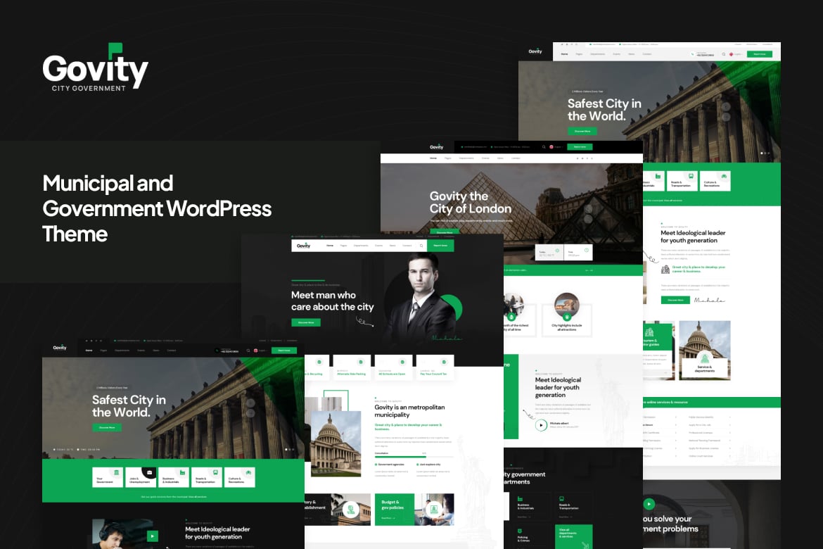 Govity – Municipal and Government WordPress Theme