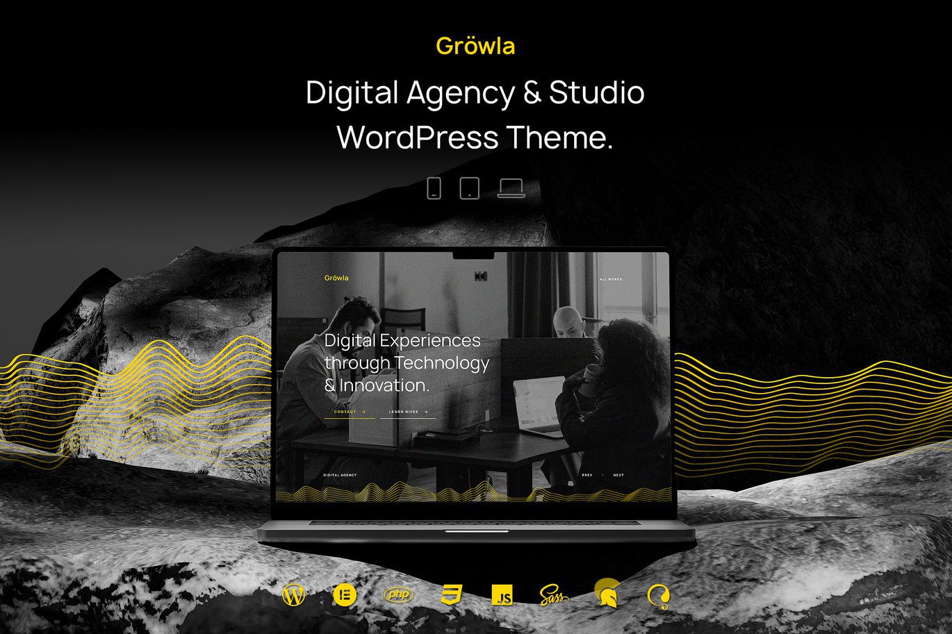 Gröwla – Digital Agency and Studio WordPress Theme