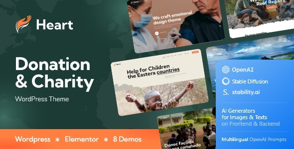 Heart – Donation and Non-Profit Theme