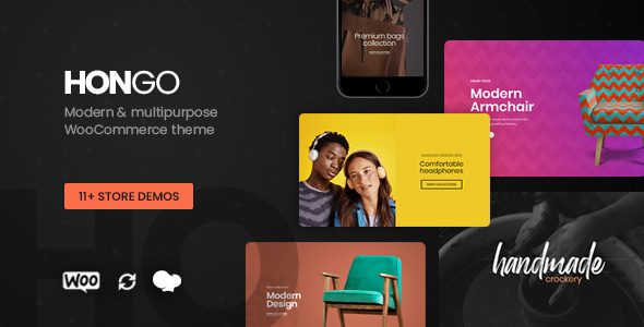 Hongo – Modern and Multipurpose WooCommerce WordPress Theme
