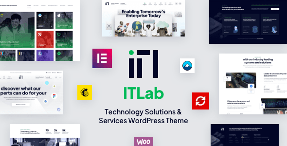 ITLab – Technology Solutions and Services WordPress Theme
