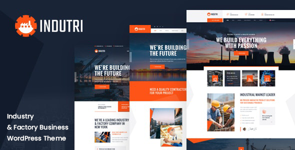 Indutri – Factory and Industrial WordPress Theme