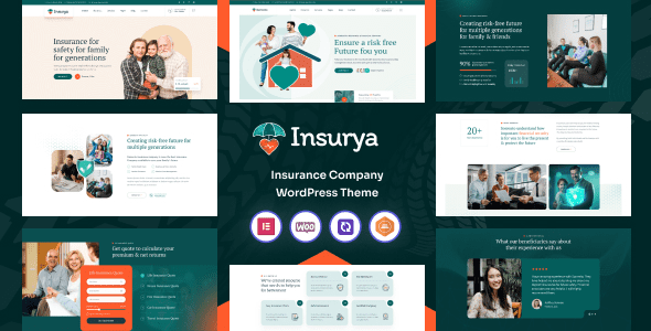 Insurya – Insurance WordPress Theme