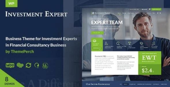 Investment – Corporate Business and Finance WordPress Theme