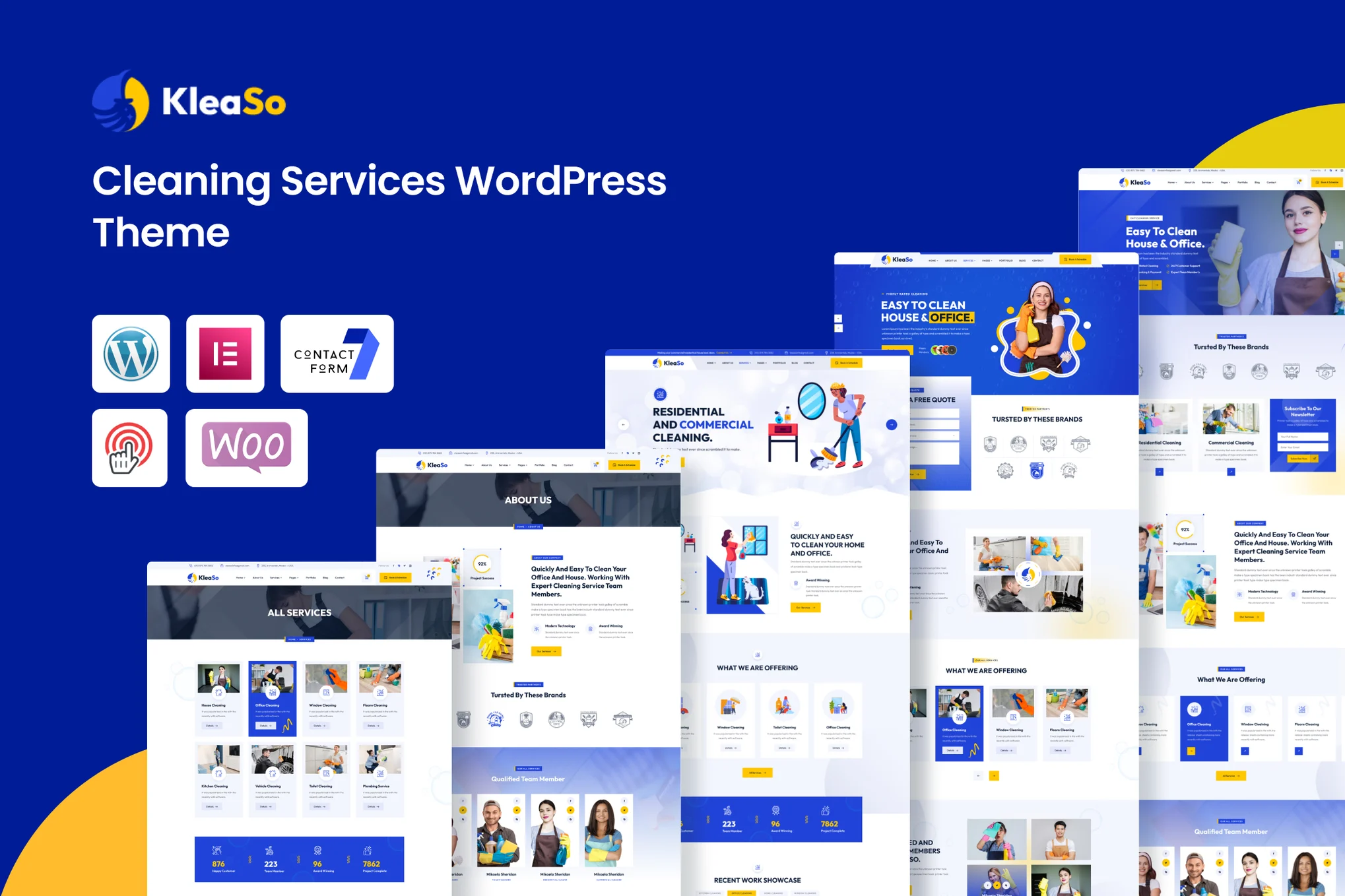 Kleaso – Cleaning Services WordPress Theme