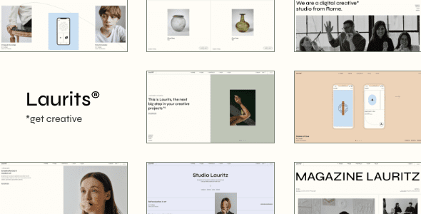 Laurits – Portfolio and Agency Theme