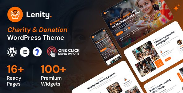 Lenity – Charity and Donation WordPress Theme