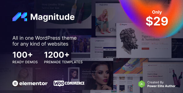 Magnitude – Multi-Purpose WordPress Theme