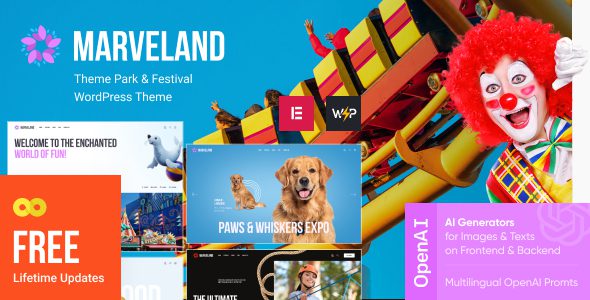 Marveland – Theme Park and Festival WordPress Theme