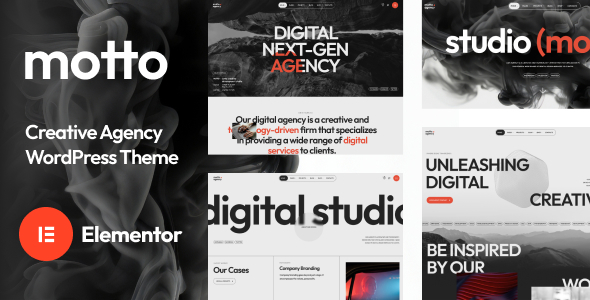 Motto – Creative Agency and Startup WordPress Theme