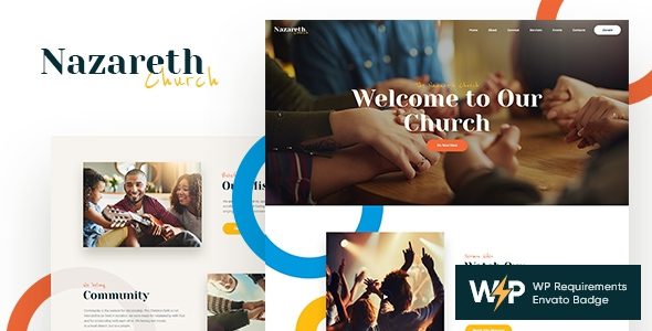 Nazareth – Church and Religion WordPress Theme