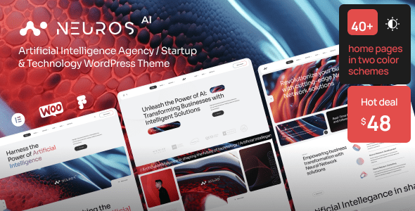 Neuros – AI Agency and Technology WordPress Theme