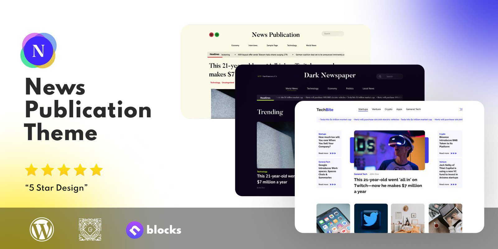 News Publication Theme – WordPress