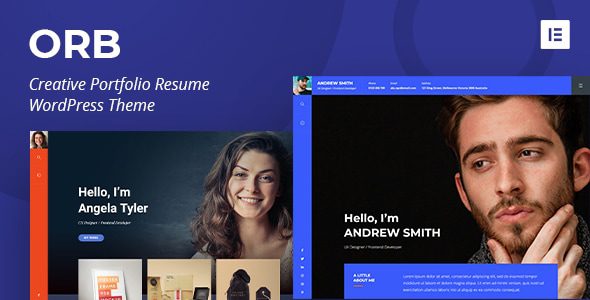 ORB – Creative Portfolio WordPress Theme