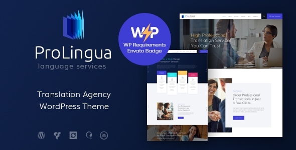 ProLingua – Translation Services WordPress Theme