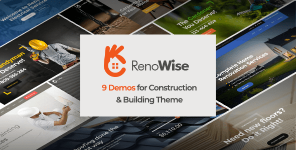 RenoWise – Construction and Building WordPress Theme