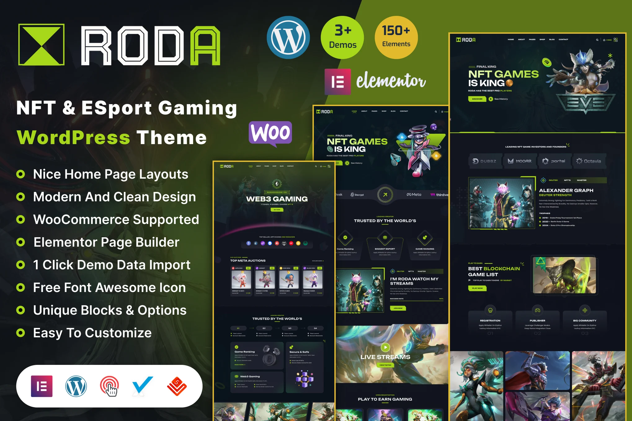 Roda – Gaming Store and eCommerce WordPress Theme