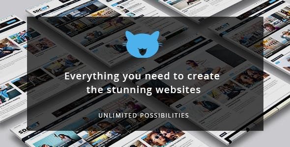 Shadowcat – News and Magazine WordPress Theme