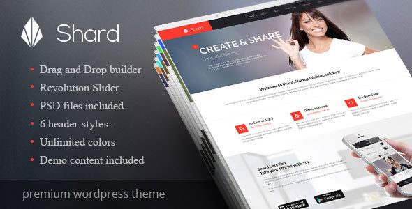 Shard – Multipurpose Business Parallax WP Theme