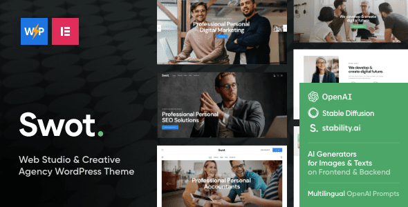 Swot – Digital Agency Business and Corporate WordPress Theme