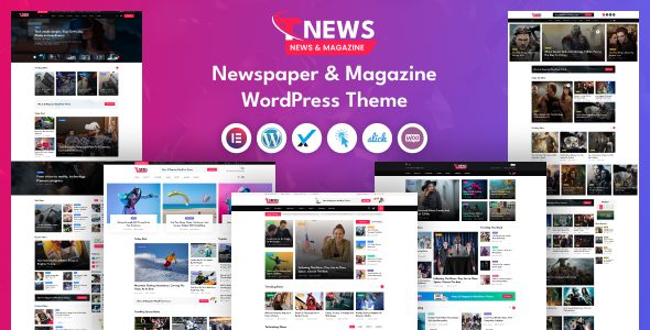TNews – News and Magazine WordPress Theme