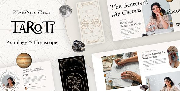 Taroti – Astrology and Horoscope WordPress Theme
