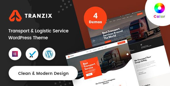 Tranzix – Logistics and Transportation WordPress Theme