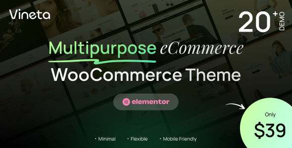 Vineta – Multipurpose WooCommerce WordPress Theme