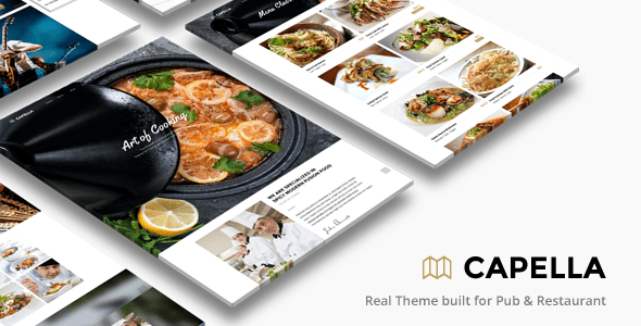 Capella | Restaurant WordPress Theme