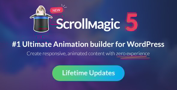 Scroll Magic WordPress – Scrolling Animation Builder Plugin