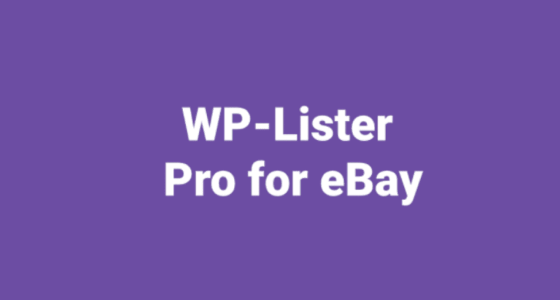 WP-Lister Pro for eBay by WP Lab