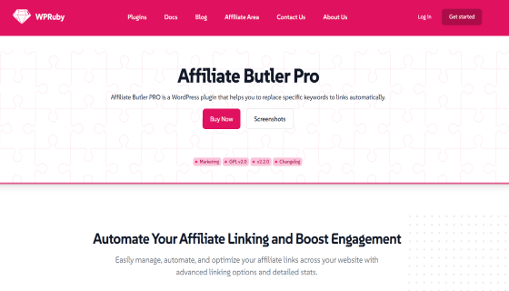 Affiliate Butler Pro