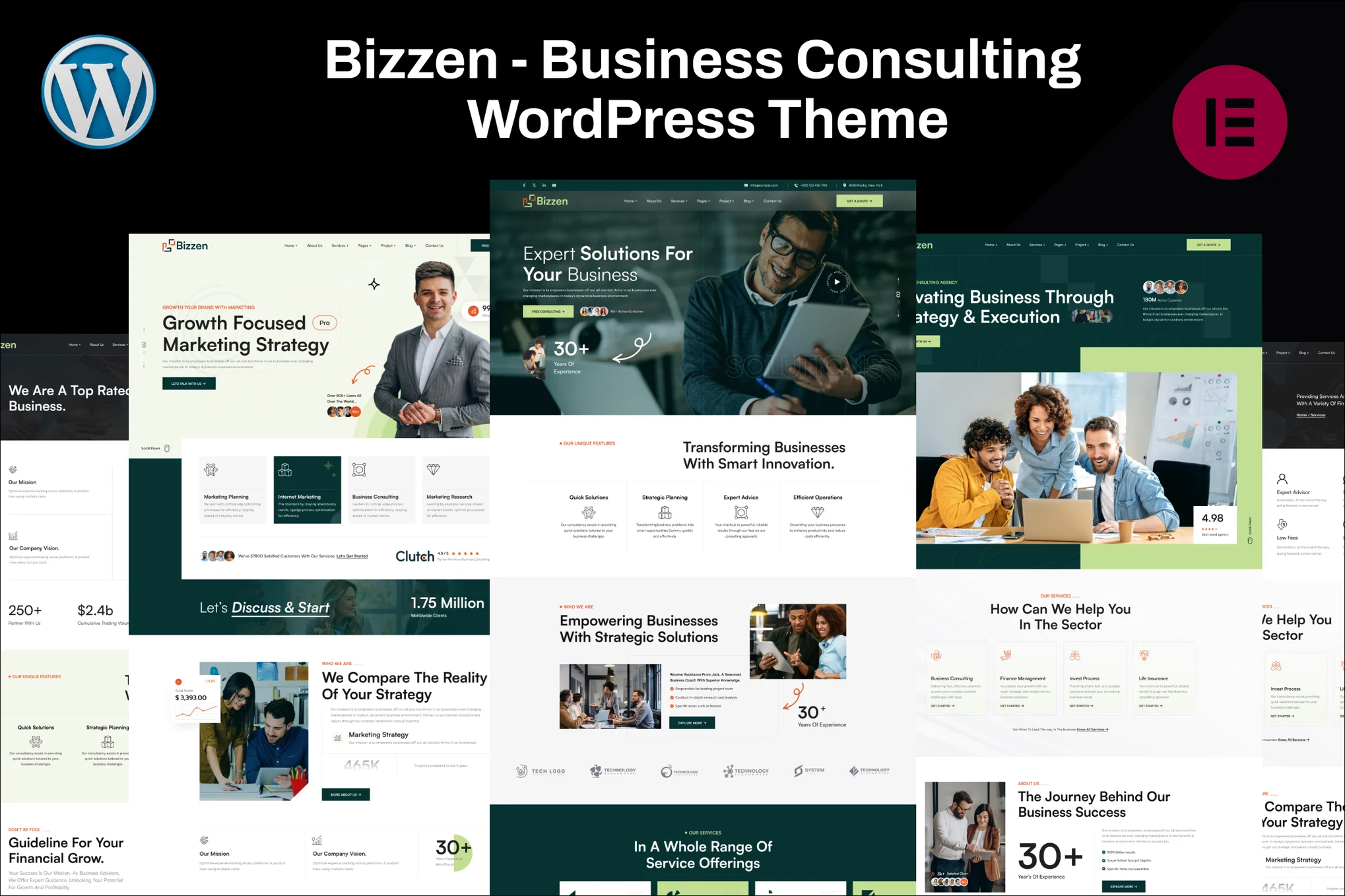 Bizzen – Business Consulting WordPress Theme
