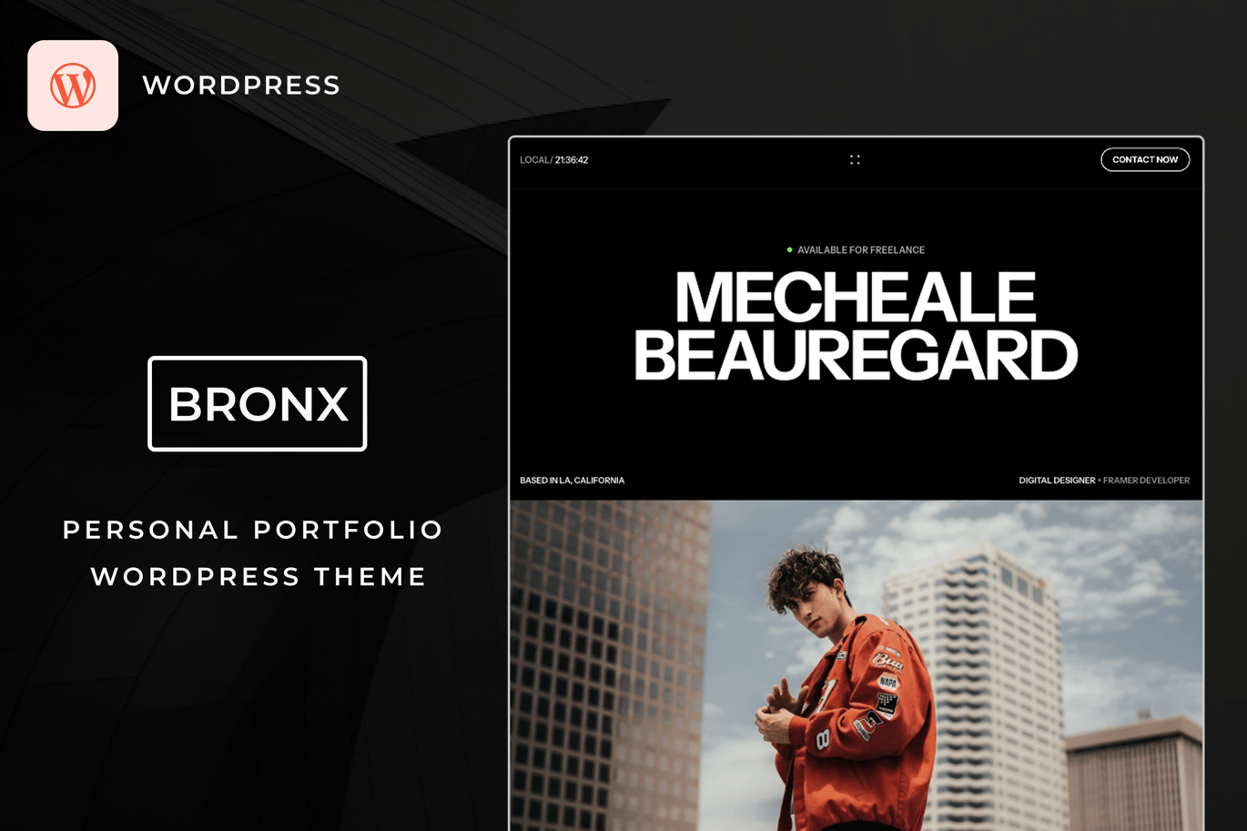 Bronx | Portfolio WordPress Theme