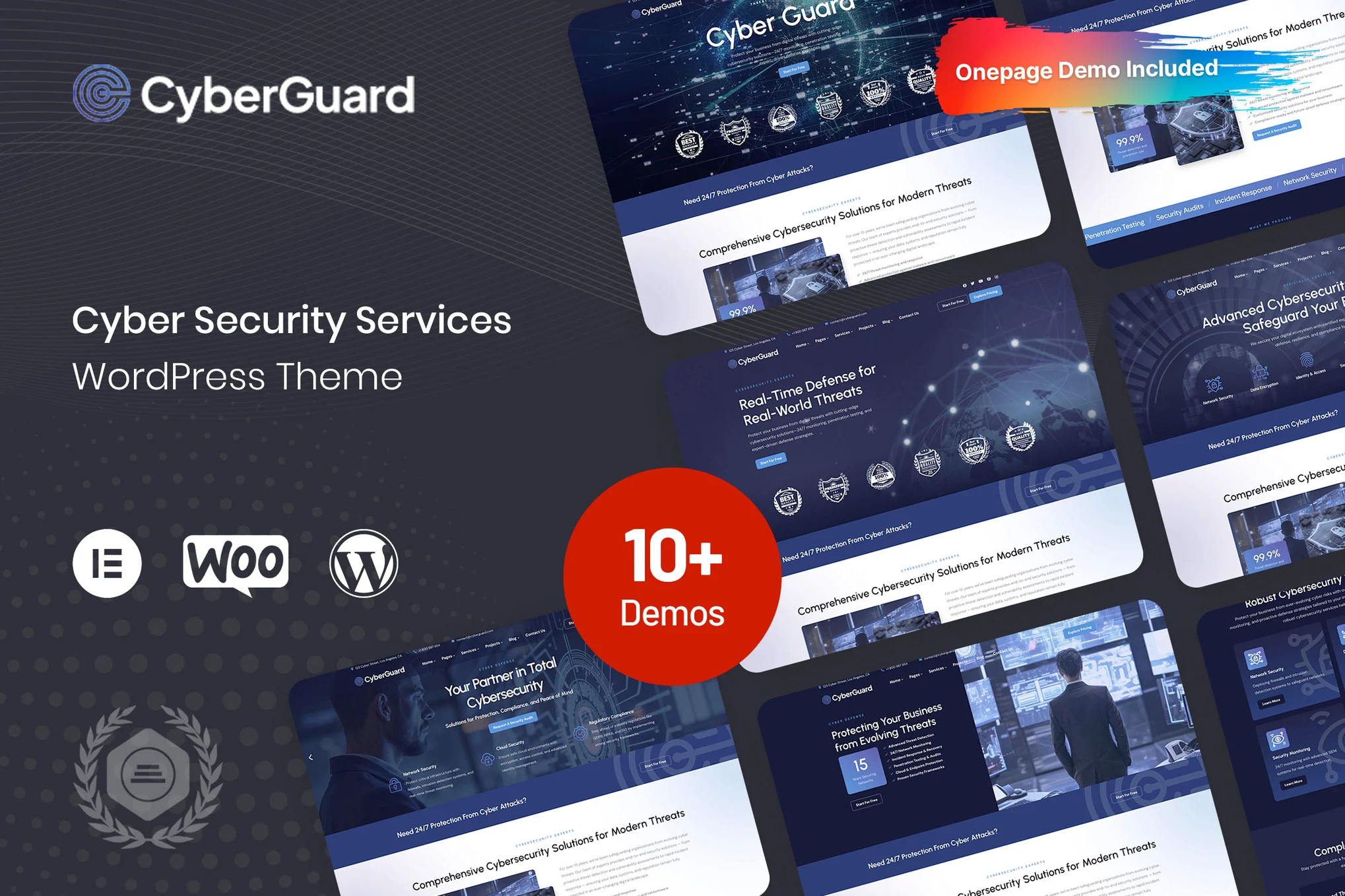 CyberGuard – Cyber Security Services WP Theme