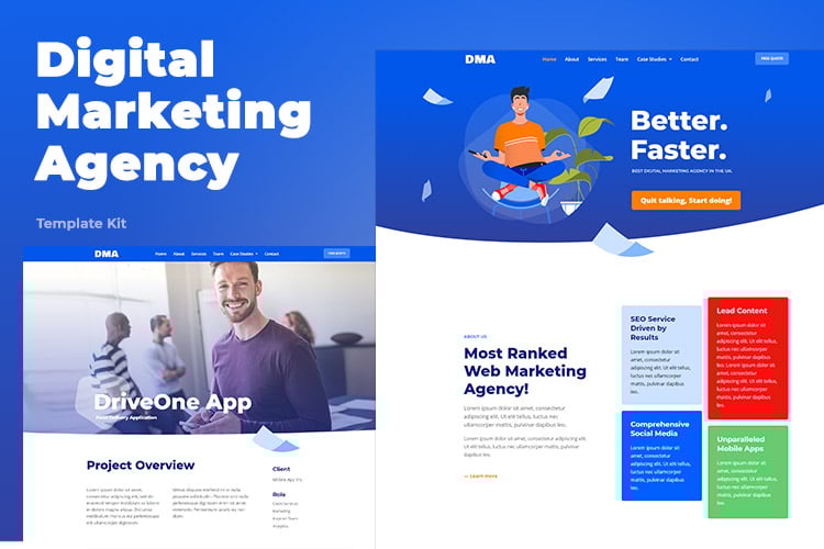 DMA – Digital Marketing Agency Template Kit