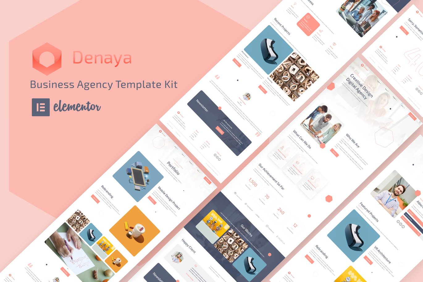 Denaya – Business Agency Elementor Template Kit